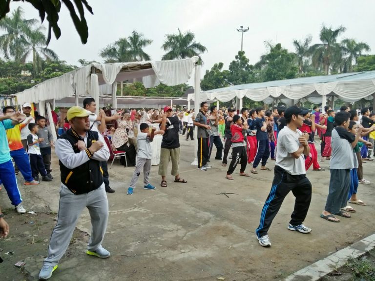 Olahraga Bersama Awali Halal Bihalal PKS Jatiasih