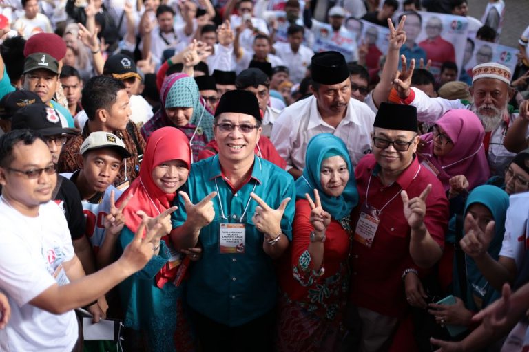 Deklarasi Kampanye Damai Nur Supriyanto-Adhy Firdaus