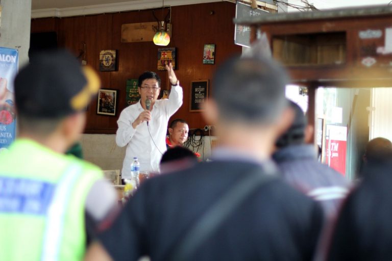 Nur Supriyanto Temu Tomas Sekelurahan Medan Satria