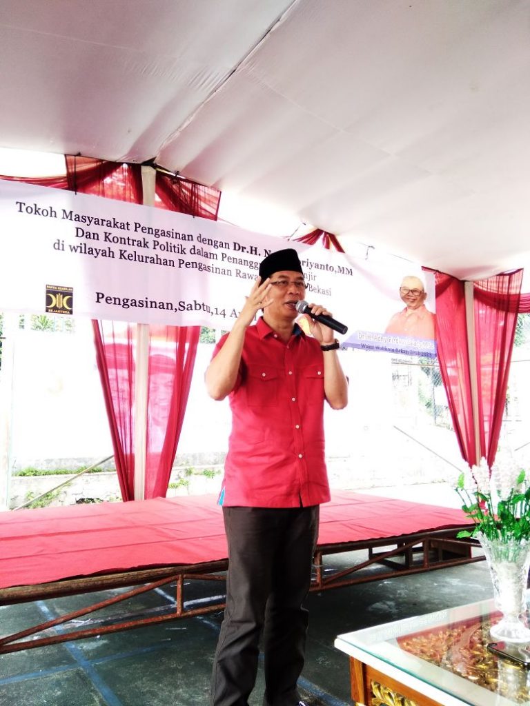 Nur Supriyanto Dengar Pendapat dengan Warga Rawalumbu