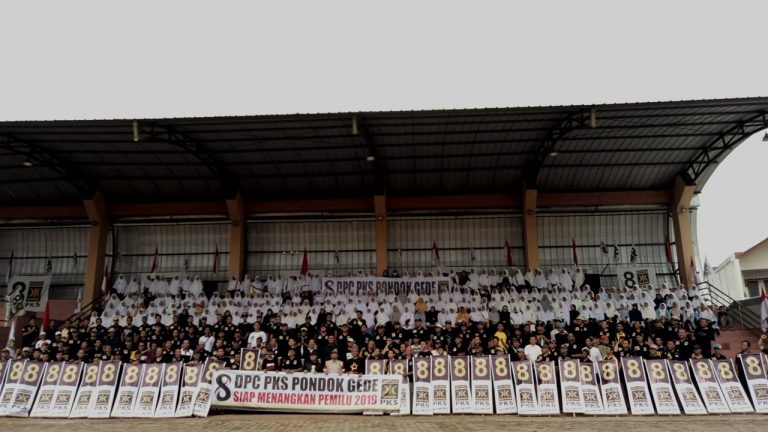 PKS Pondok Gede Gelar Apel Siaga Jelang Pemilu 2019
