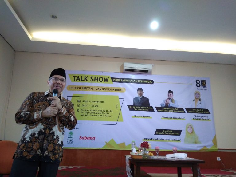 Mahfudz Abdurrahman Tekankan Pentingnya Jaga Kesehatan berlandaskan Sunnah Rasul