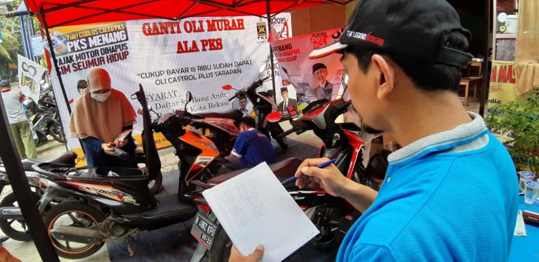 Ganti Oli Cukup Bayar 15 Ribu Dari PKS Ranting Jatisari