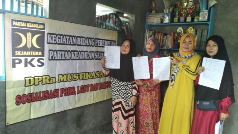 BPKK PKS Mustika Sari Buktikan Khidmat dengan Sosialisasi dan Bakti Sosial