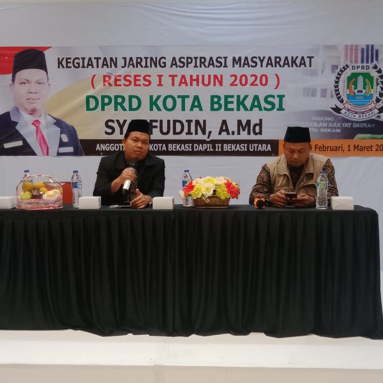 Gelar Reses, Syaifudin dapat Banyak Masukan dari Warga