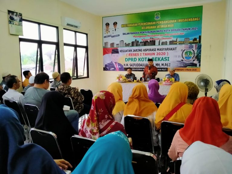 Gelar Reses, Saifuddaulah Serap Aspirasi Masyarakat Jatimakmur
