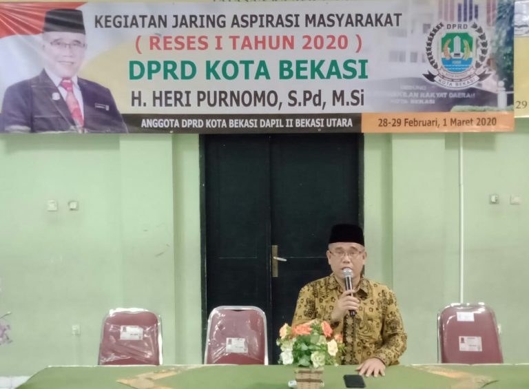 Heri Purnomo Jaring Aspirasi Komunitas Guru di Bekasi Utara