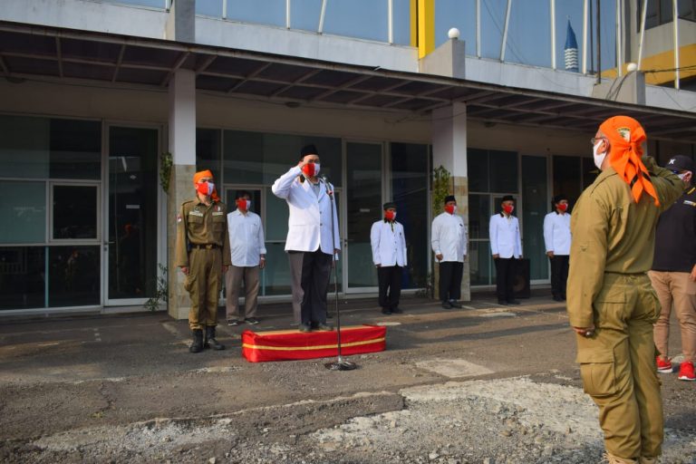 Upacara HUT RI Terbatas DPD PKS Kota Bekasi Diikuti Belasan Ribu Warganet