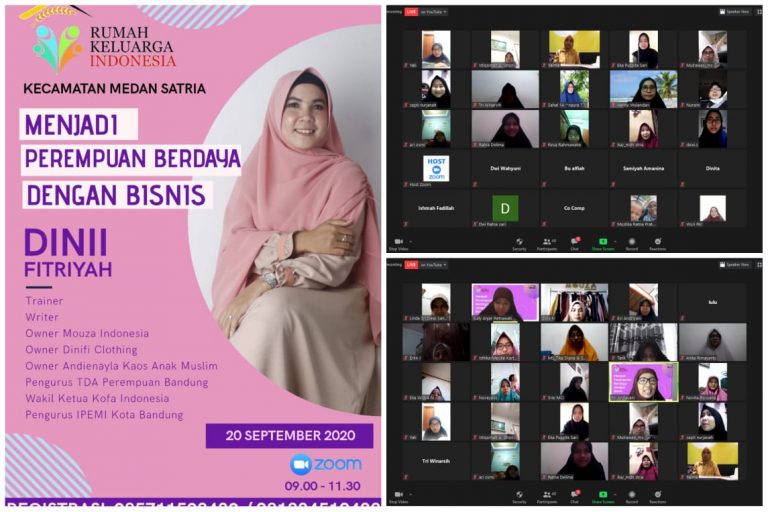 RKI Medan Satria Adakan Seminar Bisnis Online bersama Owner MOUZA