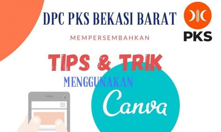 PKS Bekasi Barat Ajak Milenial Mahir Aplikasi Canva