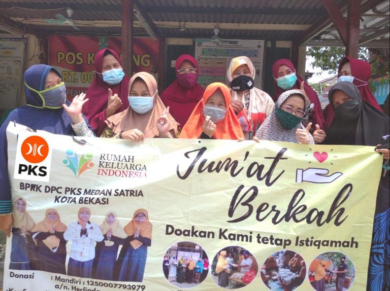 BPKK PKS Medan Satria Gelar Jumat Berkah & Sowan Ke Dua Majelis Taklim Kuatkan Silaturrahim