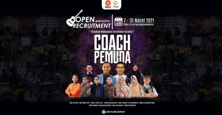 Gaet Generasi Milenial, Open Recruitment PKS Muda Kota Bekasi Targetkan 1.000 Anggota Baru di Batch Pertama