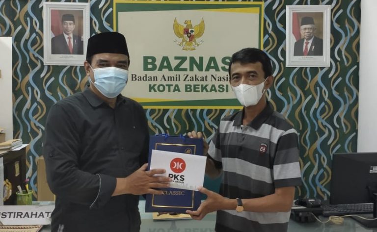 Safari Keumatan, BPU DPD PKS Kota Bekasi Kunjungi Ustadz Ismail Hasyim Baznas Kota Bekasi