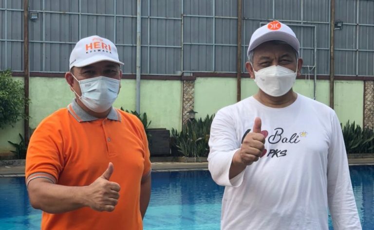 Bertemu Ahmad Syaikhu, Bang HK Sampaikan Pesan Presiden Agar Seluruh Kader Terus Berolah Raga
