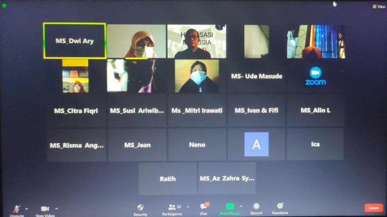 Gelar Webinar, DPC PKS Medan Satria Hadirkan Zen Mutowali Bahas Hak Azasi Manusia
