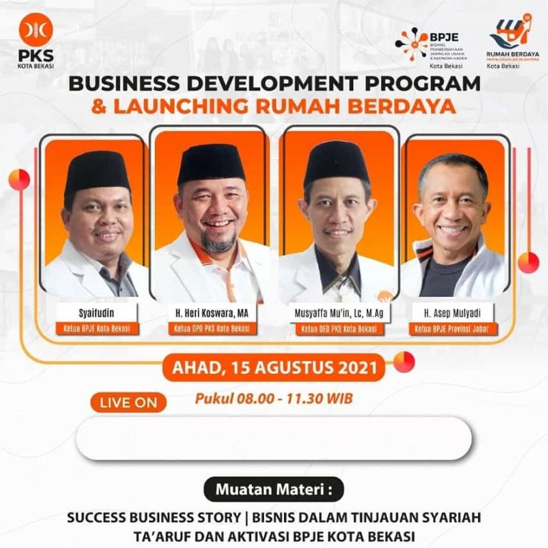Ajak Masyarakat Optimalkan Rumah sebagai Sumber Ekonomi, BPJE Kota Bekasi Launching Rumah Berdaya
