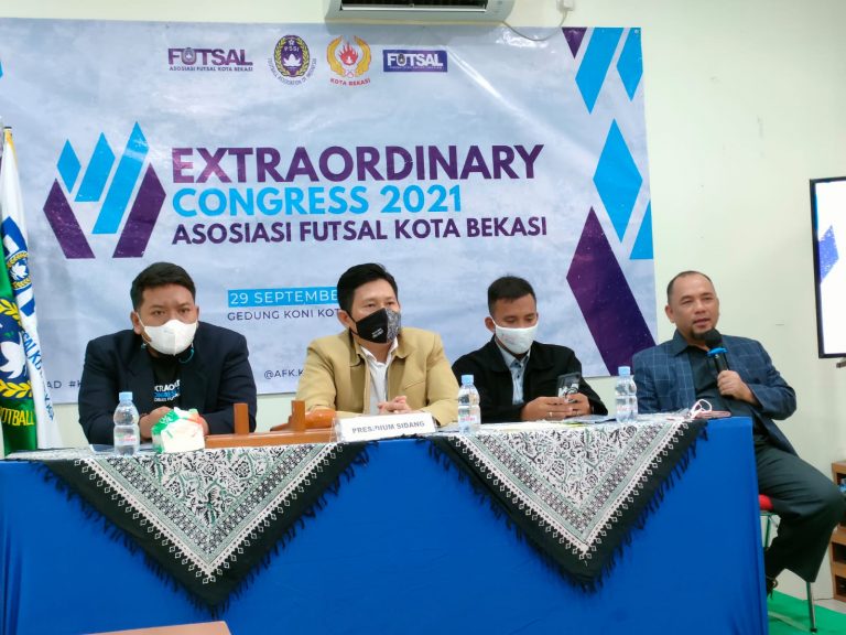 Heri Koswara Terpilih Menjadi Ketua Asosiasi Futsal Kota Bekasi 2021-2023