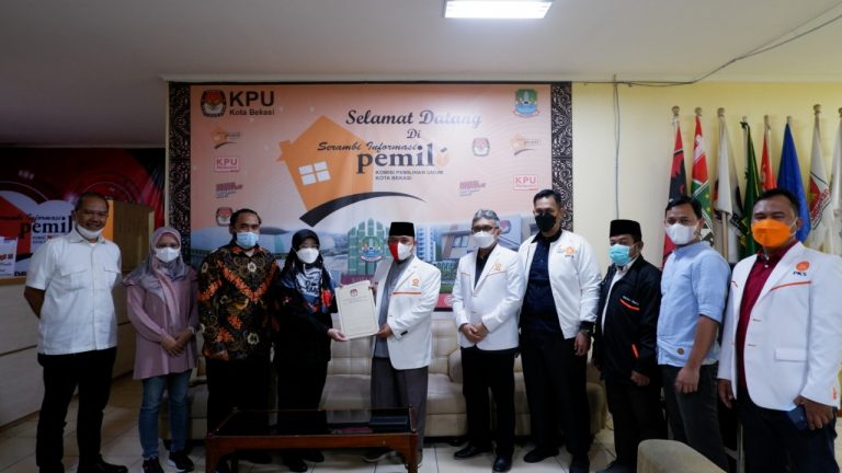 Silaturrahmi, Ketua DPD PKS Kota Bekasi Pimpin Pengurus Sowan ke KPU Kota Bekasi
