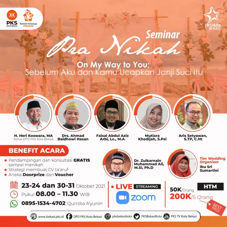 Seminar Pranikah RKI, Ii Marlina Fokus Tekan Angka Perceraian di Kota Bekasi