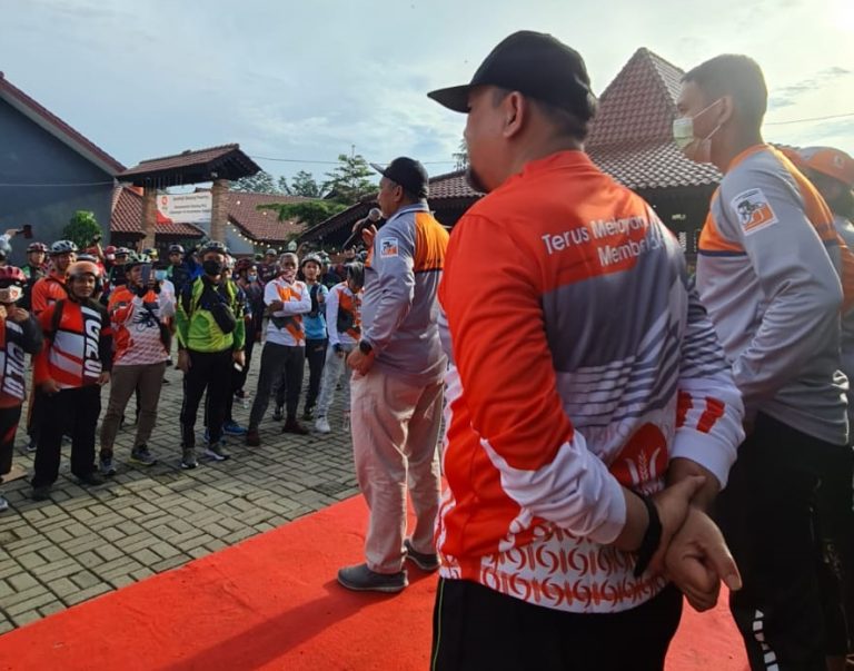 Gowes Bersama Presiden, Bang HK Ajak Warga Sehat Berjama’ah