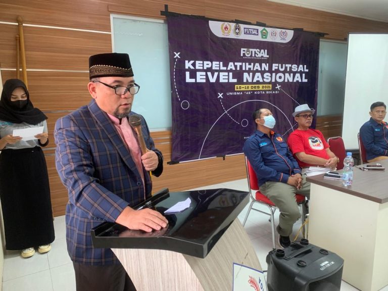 Pelatihan Futsal Level Nasional, Bang HK Targetkan Sumbang Emas di Porda