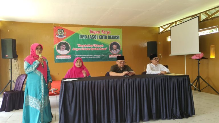 Gelar Rapat Kerja, Ketua UMUM DPD Lasqi Kota Bekasi Harapkan Qasidah Bangkit