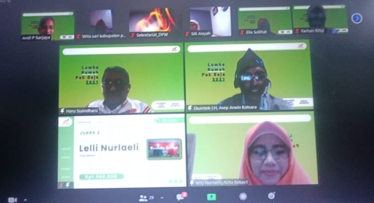 Kreativitas Mijel, RKI Kota Bekasi Raih Penghargaan Bidang Ekuintek LH DPW PKS Jawa Barat
