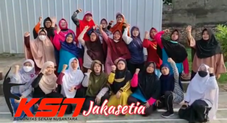Gelar Senam Sehat Bersama PKS Jakasetia, Warga Berharap Kegiatan Rutin Dilaksanakan
