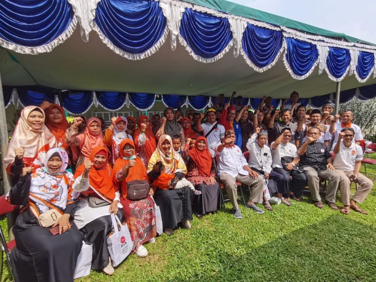 Saling Menguatkan, DPC PKS Medan Satria adakan Halal Bihalal