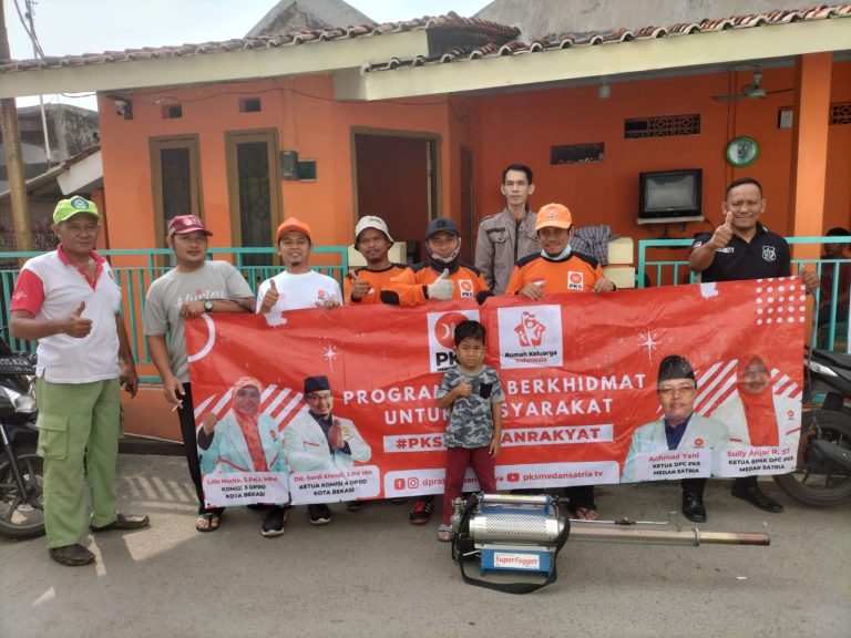 Gelar Fogging, PKS Harapan Mulya Cegah Penularan Demam Berdarah