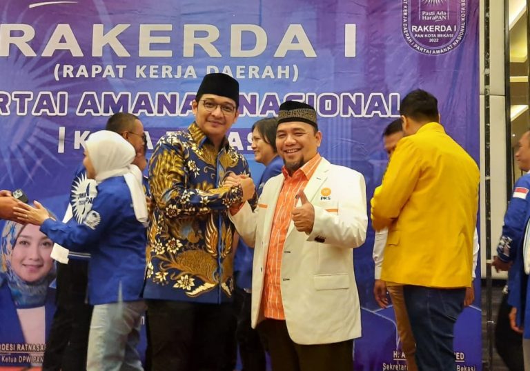 Hadiri Rakerda PAN Kota Bekasi, Heri Koswara Ajak Kolaborasi Bangun Kota Bekasi