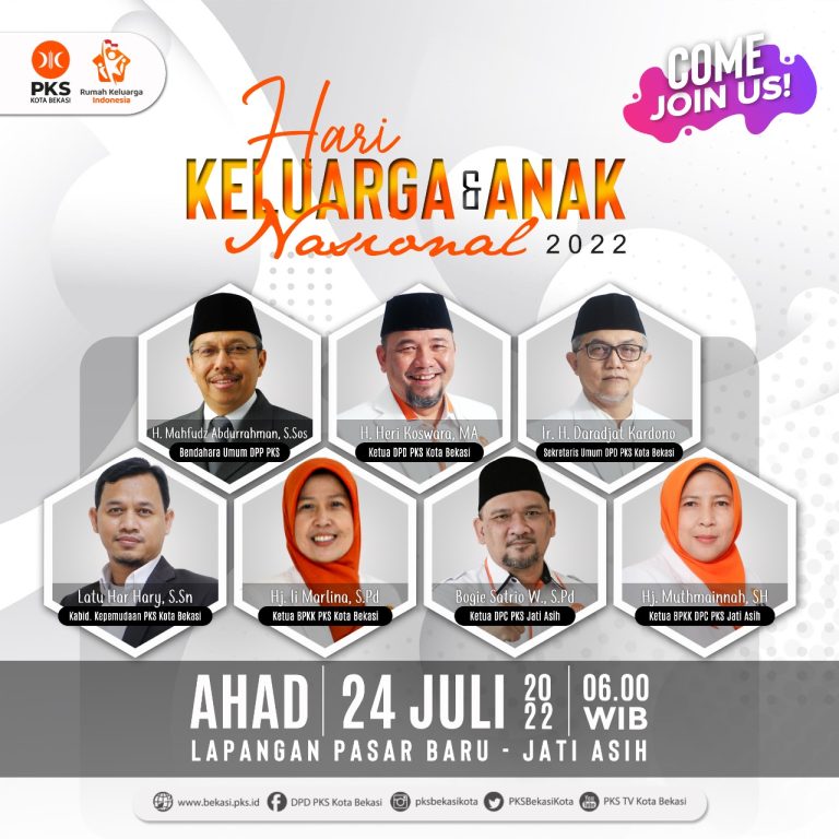 RKI Kota Bekasi Gelar Peringatan Hari Keluarga dan Hari Anak Nasional, Catat Tanggal Pelaksanaanya