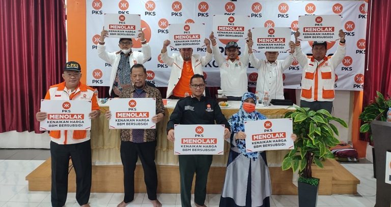 Makin Bebani Rakyat, PKS Kota Bekasi Tolak Kenaikan BBM