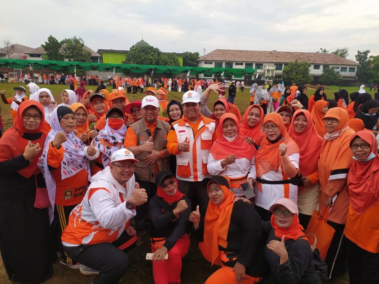 Festival Senam Nusantara dan Puncak BOE, Bang HK Ajak Masyarakat Sehat dan Belanja Produk UMKM Asli Kota Bekasi