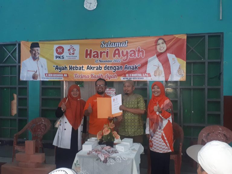 Peringati Hari Ayah, PKS Rawalumbu Dorong Para Ayah Hadir untuk Anak-anaknya