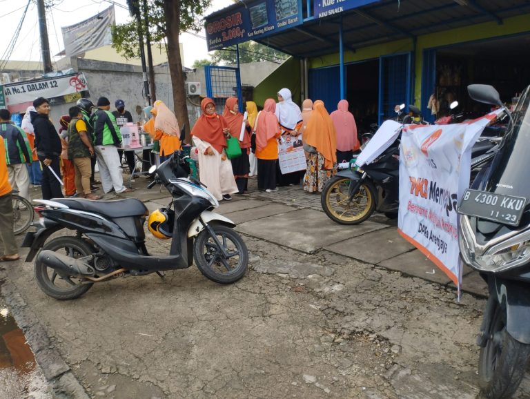 Semarak PKS Menyapa Sapa Masyarakat di Seluruh Kelurahan yang ada di Bekasi Timur