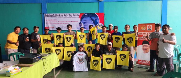 Mahfudz Abdurrahman Laksanakan Kegiatan Pelatihan Sablon Bagi Pemuda di Dapil