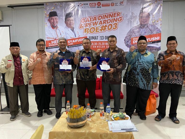Raih Enam Kategori Dalam Gelaran BOE, BPJE DPD PKS Gelar Tasyakuran Bersama Pelaku UMKM dan DPC se-Kota Bekasi