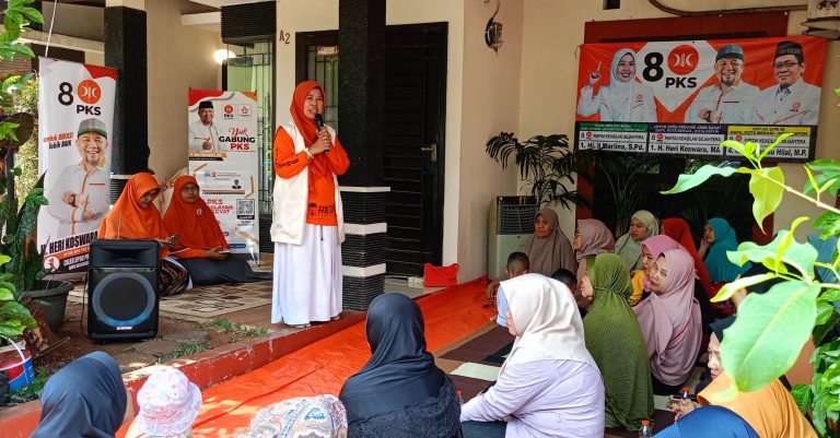 Gelaran PKS Jatiluhur Pagi Seru Bareng di RT 02 RW 07 Dipadati Warga