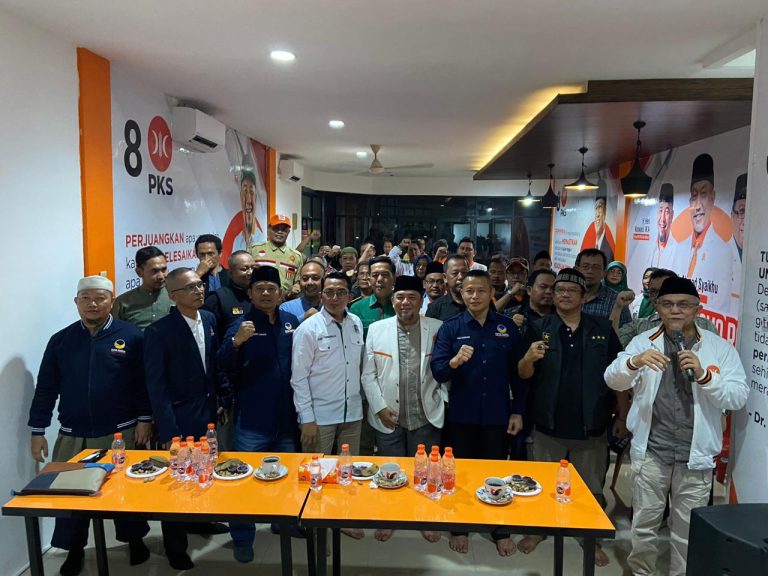 Partai Koalisi Perubahan untuk Persatuan Lakukan Silaturahmi di Posko Pemenangan Anies-PKS