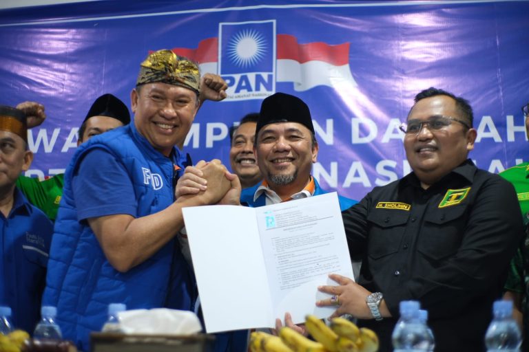 Resmi! PAN Tunjuk Heri Koswara dan Sholihin sebagai Bacalon Walikota dan Wakil Walikota Bekasi