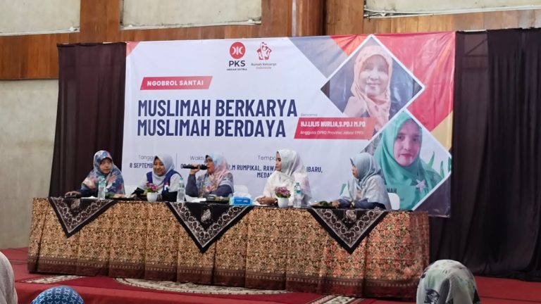 Kuatkan Potensi Muslimah, RKI Medan Satria Gelar Ngobrol Santai Bersama Lilis Nurlia