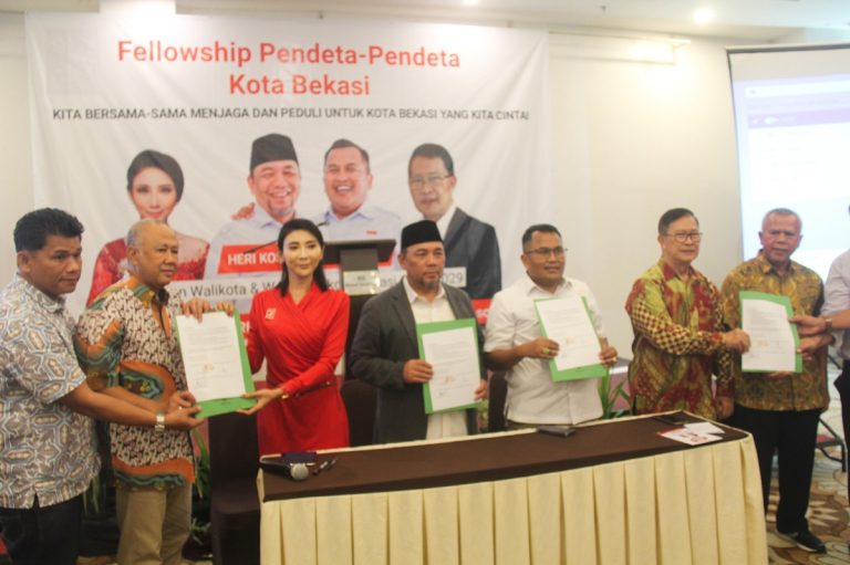 Heri Koswara Teken MoU dengan Ratusan Pendeta: Komitmen untuk Toleransi Beragama di Bekasi