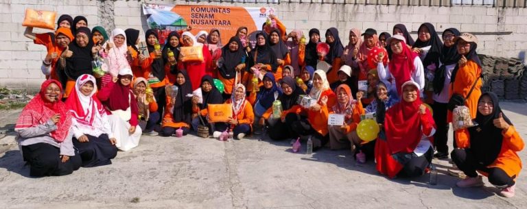 Komunitas Senam Nusantara Harapan Mulya Gelar Lomba Semarak Kemerdekaan