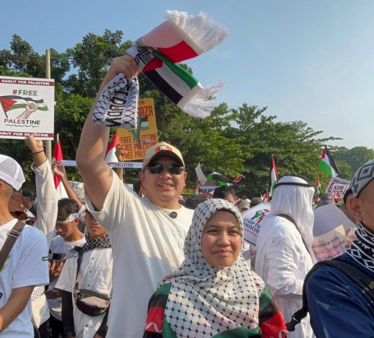 Fendaby Surya Putra Tegaskan di Monas: Bekasi Berdiri Bersama Palestina, Bukan Sekadar Simpati