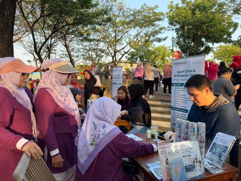 Komunitas Senam Fun Family Medan Satria Gandeng Primaya Hospital Bekasi Timur Gelar Senam Sehat dan Cek Kesehatan Gratis untuk Lansia